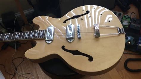 how to restring an epiphone casino